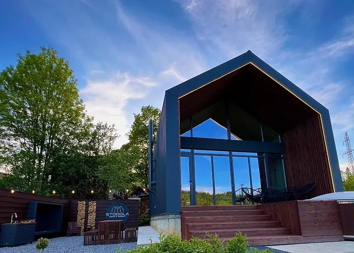 Guest house Stodola з чаном-джакузі Slavske